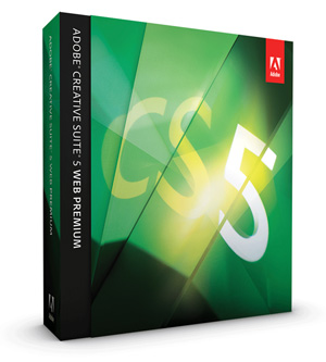 Adobe CS5 Web Premium box