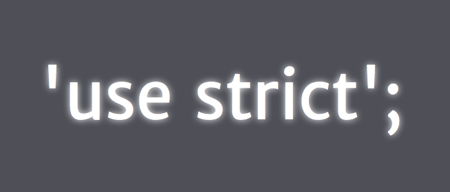 use strict