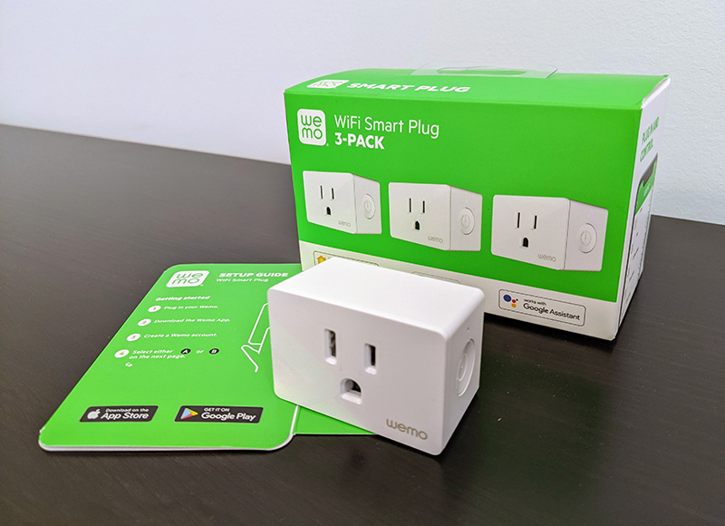 Wemo Smart Plug 3-pack